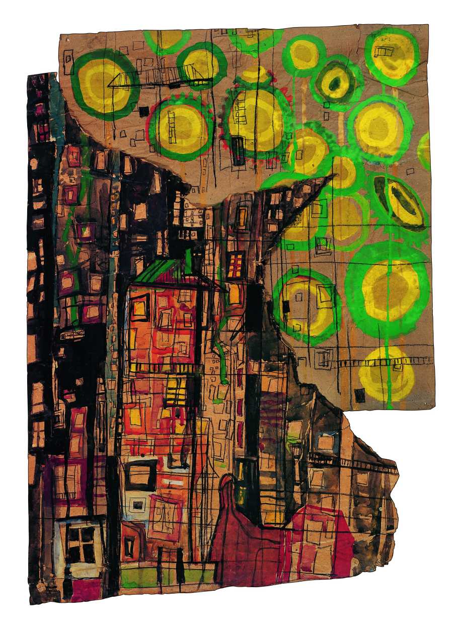 Les Tournesols Et La Cite Hundertwasser