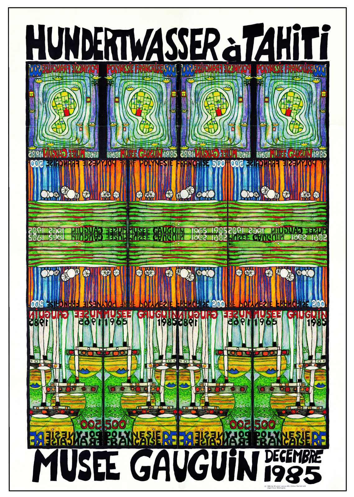 Hundertwasser - PACIFIC STEAMERS